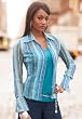Sheer Button-Up Shirt
