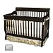 DELA III 3-IN-1 CONVERTIBLE CRIB - ANTIQUE BLACK
