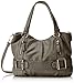 MG Collection Samantha Weave Belt Hobo Handbag