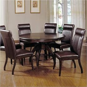 Nottingham Round Dining Table Set - 5 pc. by SHOPZEUS