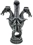 Dbl Pewter Dragon Votive / Candle Holder - Aroma Scent Candleholder