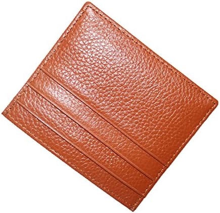 Marroty Men's Vintage Crocodile Grain Genuine Leather Wallets Card Holder (Brown)