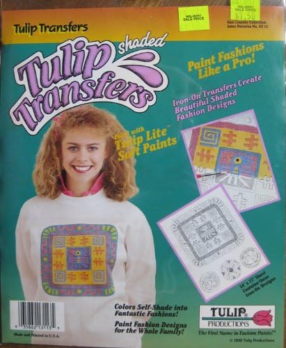 Tulip Shaded Transfers Iron On Sun Country Collection Aztec Patterns ST 13