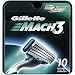 Gillette Mach3 Cartridges, 10-Count