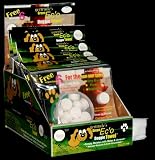 Natural & Bio-degradable Disposable Hypo-allergenic - Gertrude's Green Ec'o Doggie Towels with 6 "Free" Bio Waste Bags - Display Box of 6 - "Simply Moisten with Water & Unravel" "So Easy"