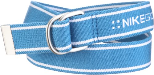 Nike Unisex G&uuml;rtel STRETCH WEB, blue/white