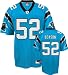 Jon Beason Youth Jersey: Reebok Blue Replica #52 Carolina Panthers Jersey - Small (8)