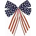 Fabric Flag Bow 17 1/2in x 13in