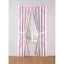 Barbie Roses Window Drapes - 2 Panels - each 42"x63" Window Treatment