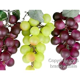 Clustered Colored Grape String Lights