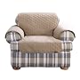 Sure Fit Quilted Duck Furniture Friend Pet Chair Cover - Linen