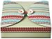 The Gift Wrap Company Goodie Givers, Grosgrain Stripes (Pack Of 12)
