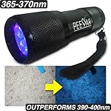 Pet Urine Detector Black Light Flashlight: PeeDar - Latest Precision UV LED Pee Finder Tool. Cats/Dogs/Other Animal Stains. Multiple Uses E.g. Home Improvement, Outdoors Scorpion Hunting. 365nm To 370nm Finds Invisible Urine Fast. Lifetime Guarantee!