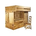Rustica F/T AIO Bunk 78" x 56-3/4" x 73-1/4"H