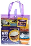 Zebra Mix - Decorate & Dazzle Organic Cupcake Activity Kit