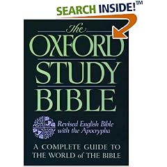 The Oxford Study Bible: Revised English Bible with Apocrypha