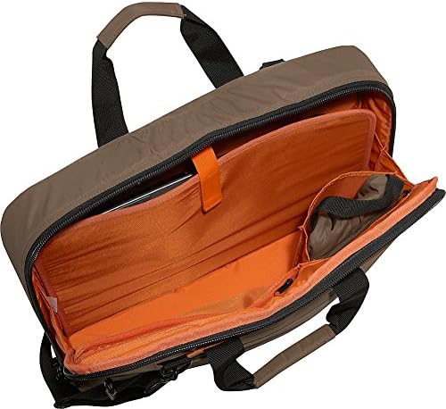 Derek Alexander Large Fully Equipped Computer Brief (Taupe)