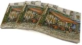 3 packs of French Cafes theme European design dinner napkins pack of 20