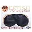 Love Mask - Black Satin