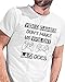 LeRage Shirts Men's LAG Does | Gamer T-Shirt White Large