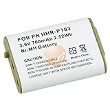Compatible Ni-MH Battery For Panasonic HHR-P103 Cordless Phone