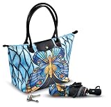 Tiffany Butterfly Tote and Umbrella
