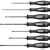 Klein JSDS02 7-Piece Journeyman Screwdriver Set