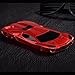 iPhone 6/6S Case, SwiftBox Cool 3D Sports Car Detachable Hard Case for iPhone 6 6S 4.7 inch + Screen Protector + Owl Phone Strap (Red)
