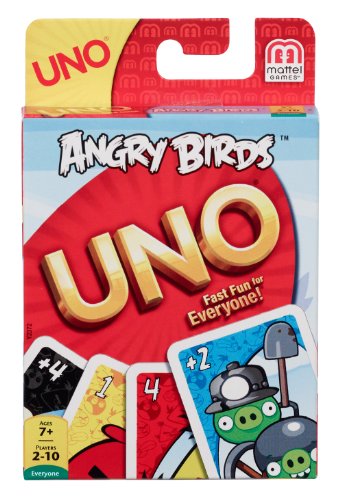 Uno - Y2372 - Jeu de Société - Angry Birds