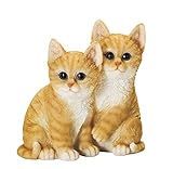 エイチツーオー 2匹の子猫置物 H9593