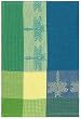 Waffle Weave 100% Cotton Dragonfly Dishtowel Blue 18" X 28" Set / 6
