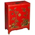Imperial Style Storage Cabinet -Red