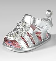 Floral Appliqué Gladiator Pram Shoe