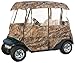 Classic Accessories Fairway Deluxe 4-Sided 2-Person Golf Cart Enclosure, Camo