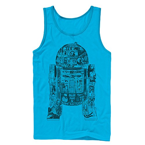 Star Wars Epic R2D2 Mens Graphic Tank Top