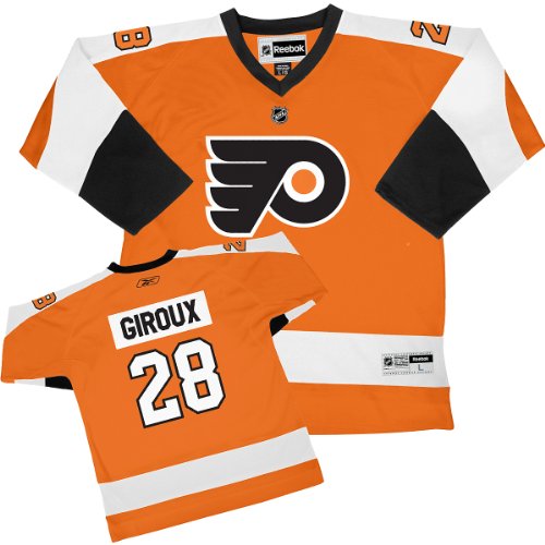 Reebok Philadelphia Flyers Claude Giroux Youth (8-20) Replica Home Jersey Large/X Large