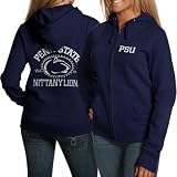 Penn State Nittany Lions Ladies Navy Blue Victoria Full Zip Hoodie Sweatshirt