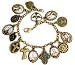 Bronze Chain Saint Bracelet W Sepia Images