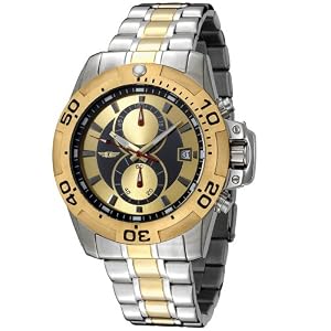 I By Invicta Men’s Chronograph Two-Tone Stainless Steel Watch #41699-004