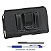 Premium Design Horizontal Belt Clip Magnetic Closing Flap Side Holster Pouch Case for iPhone 6 (4.7 inch) + A Bonus 4