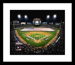 2005 Chicago White Sox MLB Framed 8x10 Photograph World Series Game 1 Flag
