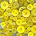 Buttons Galore and More Hand Dyed Buttons, 5.5-Ounce, Sunshine Yellow