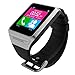 LeFun(TM) Gear Bluetooth Smart Watch Wrist Phone Cell Phone Watch Phone Mate For Android (Full functions) Samsung S3/S4/S5/Note 2/Note 3/Note 4 HTC Sony LG and iPhone 5/5C/5S/6/6 Plus (Partial functions)(Black)