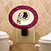 Pack of 3 NFL Washington Redskins Football Stained Glass Night Lights
