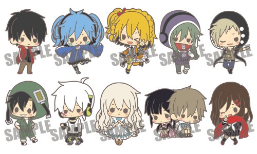 ラバーストラップコレクション メカクシティアクターズ (キャラクターストラップ) BOX