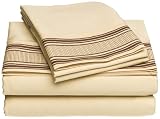 Croscill Boulevard 300-Thread-Count Cotton Sateen King Sheet Set