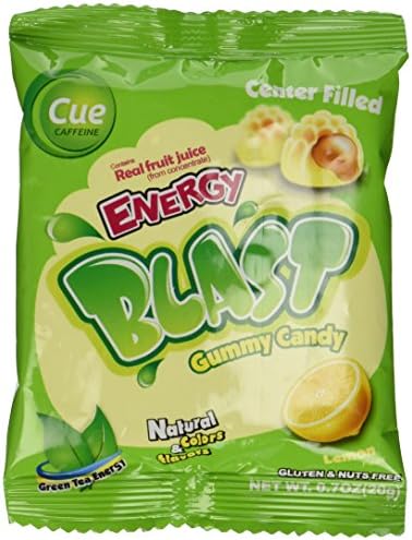 ENERGY GUMMY LEMON FLAVOR - 18 UNITS CUE