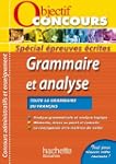 Objectif Concours Grammaire et analyse