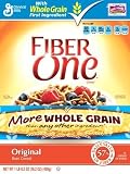Fiber One Bran Cereal, 16.2-Ounce Boxes (Pack of 6)
