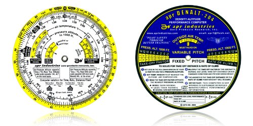 T/S/D Computer with Density Altitude Performance